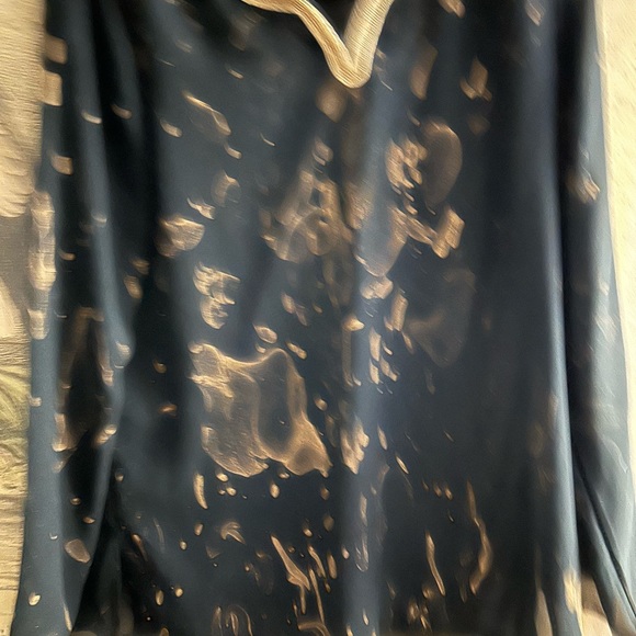 Chico’s Top Blouse Size 1 = SZ Medium ( 8 ) - Picture 3 of 5